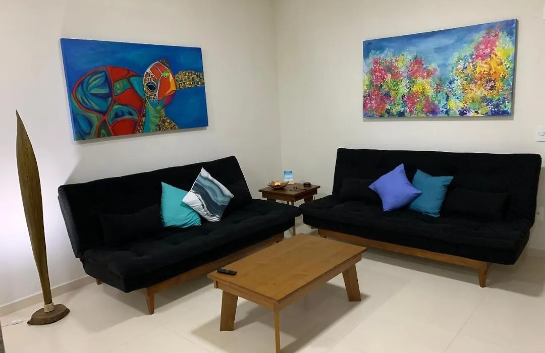 Apartamento - Ubatuba - Toninhas - 350 passos da praia - 350 steps to the beach - Costa Verde-1